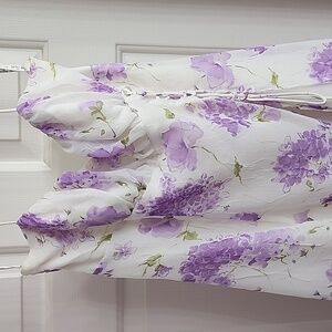 Prom dress purple flowers sz 11/12